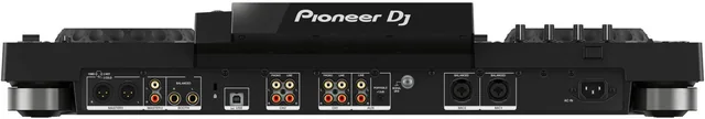 Rear audio inputs and outputs of the Pioneer DJ XDJ-RX3